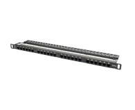 LANBERG Patch Panel 24 czarny PPU6-0024-B - 457362 - zdjęcie 4